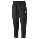 Puma classics woven pants men in black - Front View