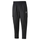 Puma classics woven pants men in black - Front View