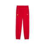 Puma scuderia Ferrari HP race sweatpants in rosso corsa - Front View