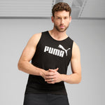 PUMA ESSENTIALS no. 1 logo tank - black
