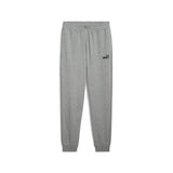 Puma essentials no. 1 logo sweatpants in black - Front View