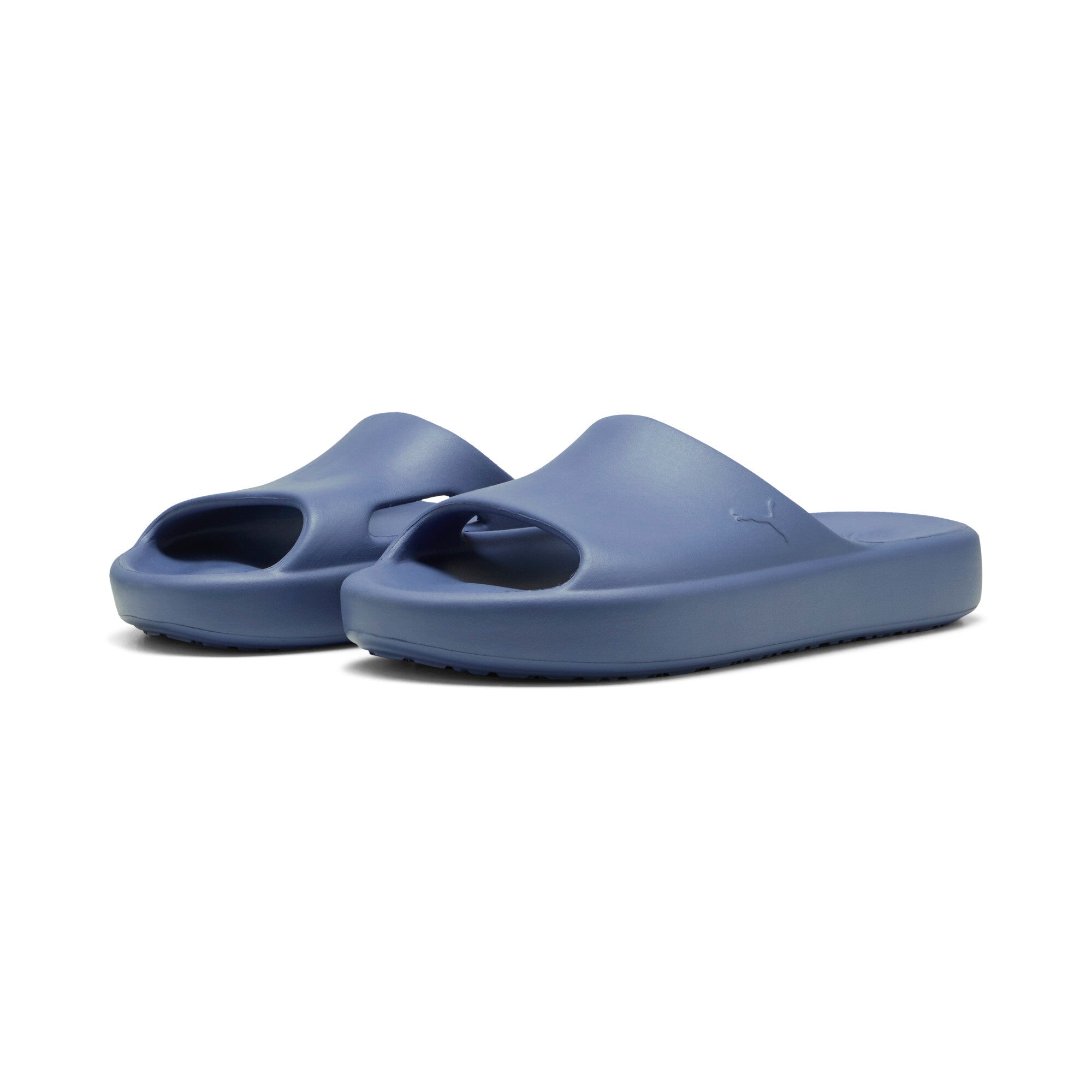 Puma shibui cat sandals in blue - Front View