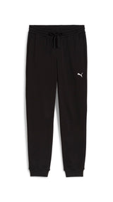 Puma tad essentials jogger in black - Front View
