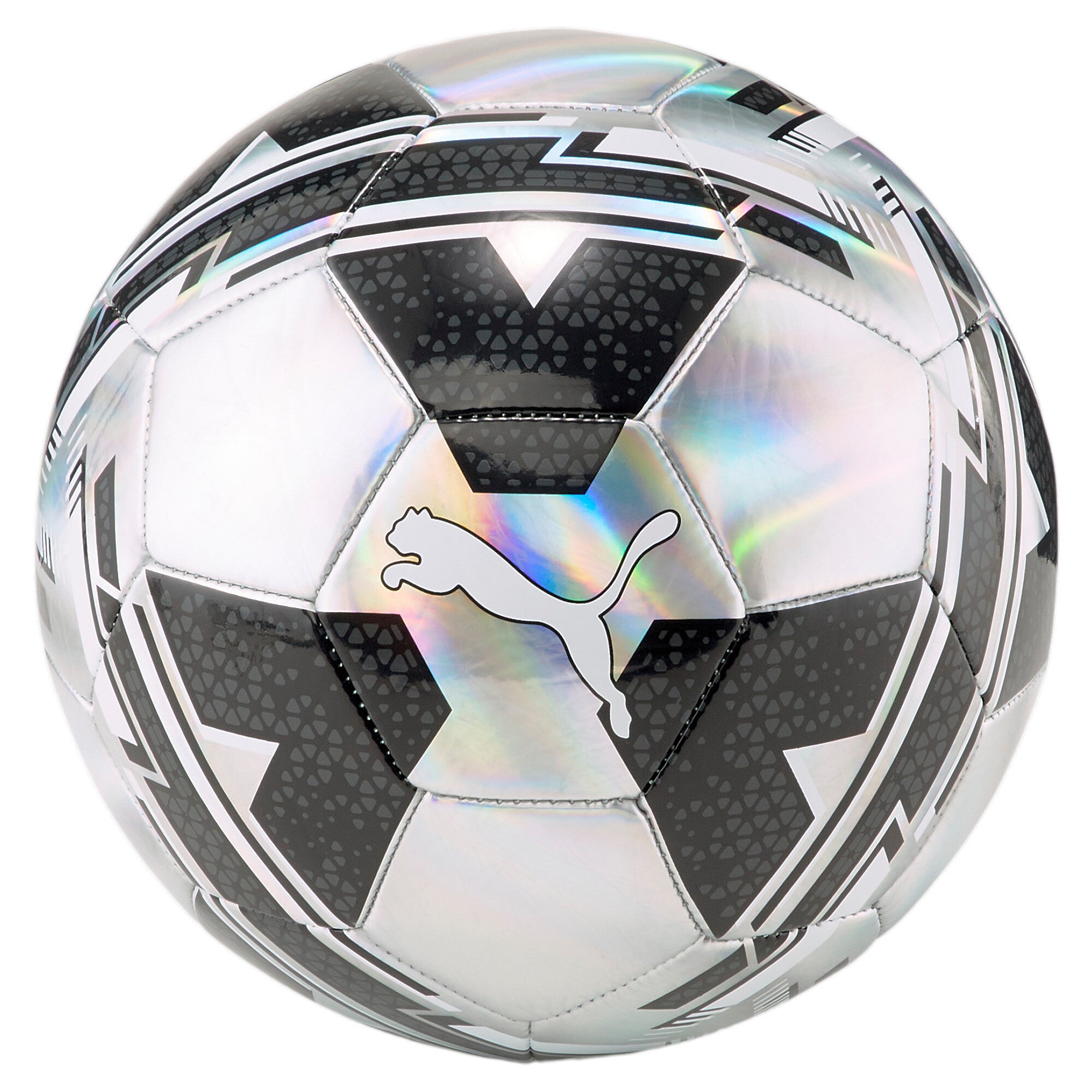 Puma cage ball -silver-pu in orange - Back View