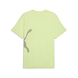 PUMA train all day big logo tee men in apple spritz — back view