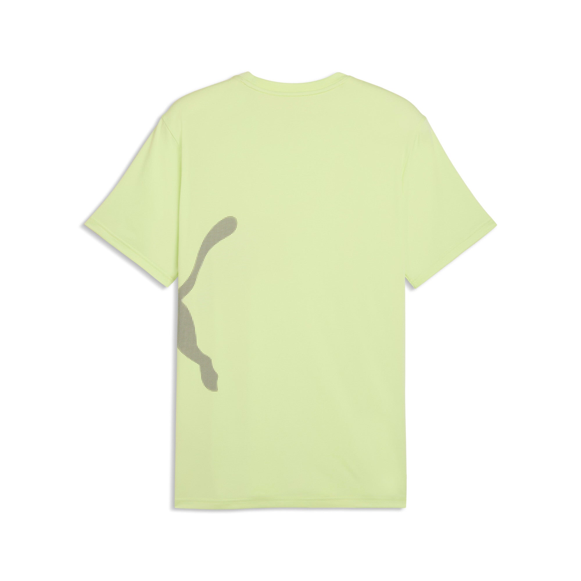 PUMA train all day big logo tee men in apple spritz — back view