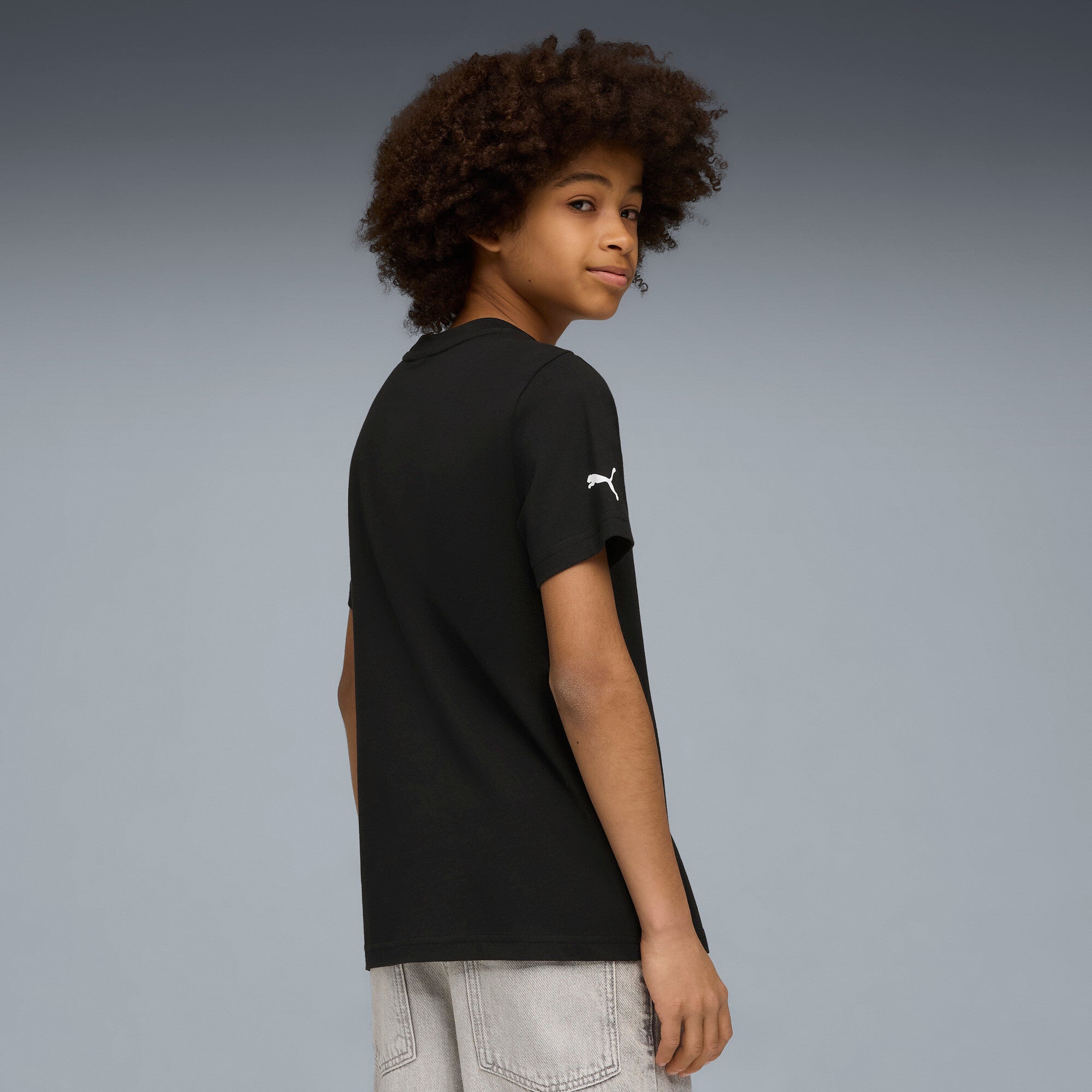 PUMA Scuderia Ferrari sportswear coloured big shield tee - black