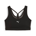 Puma 4keeps CLOUDSPUN bra in black - Front View