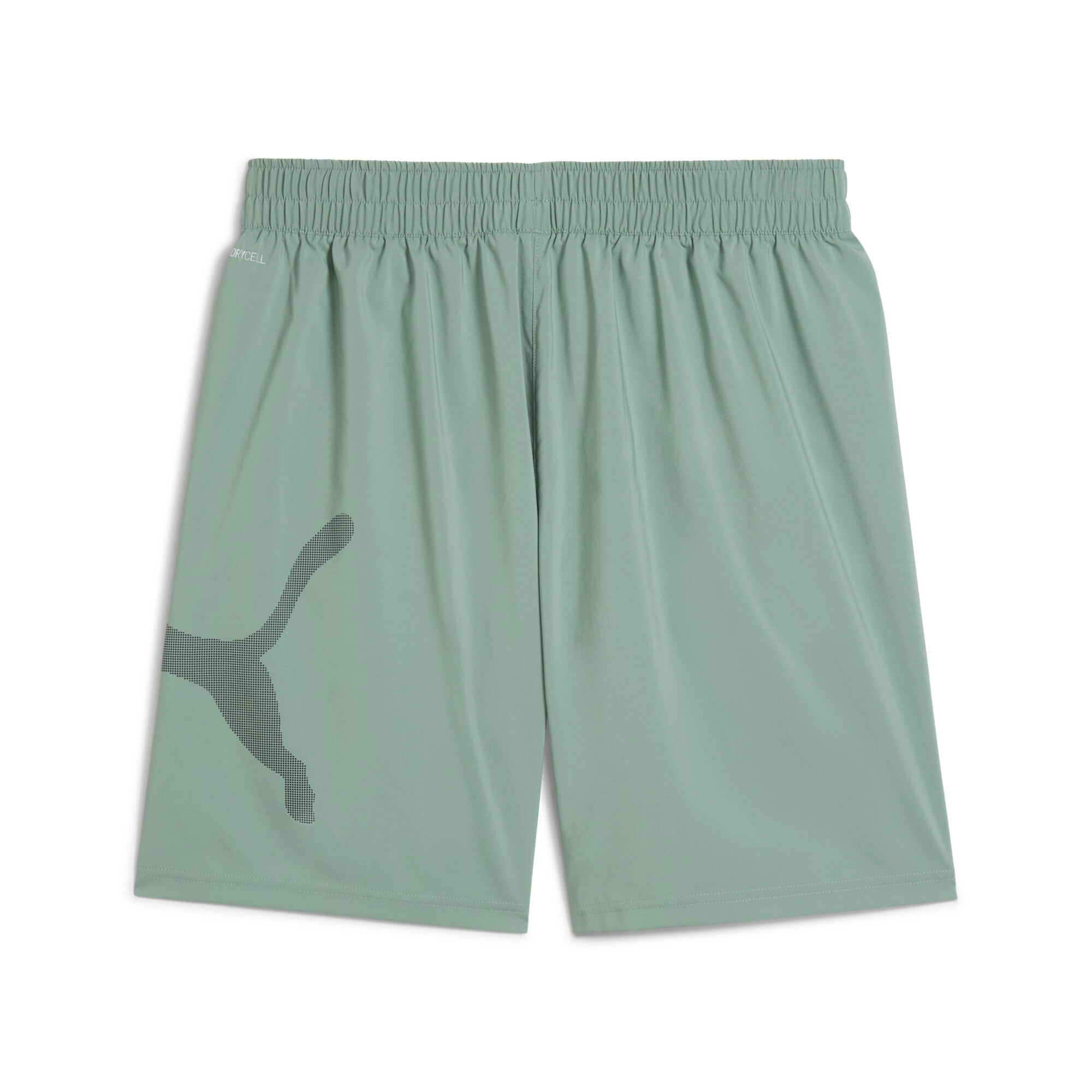 Puma train all day essentials big logo 7" woven short in green moon - Back View