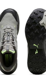 Puma explore NITRO™ 2 hiking shoes in smokey gray and black - Side View 02