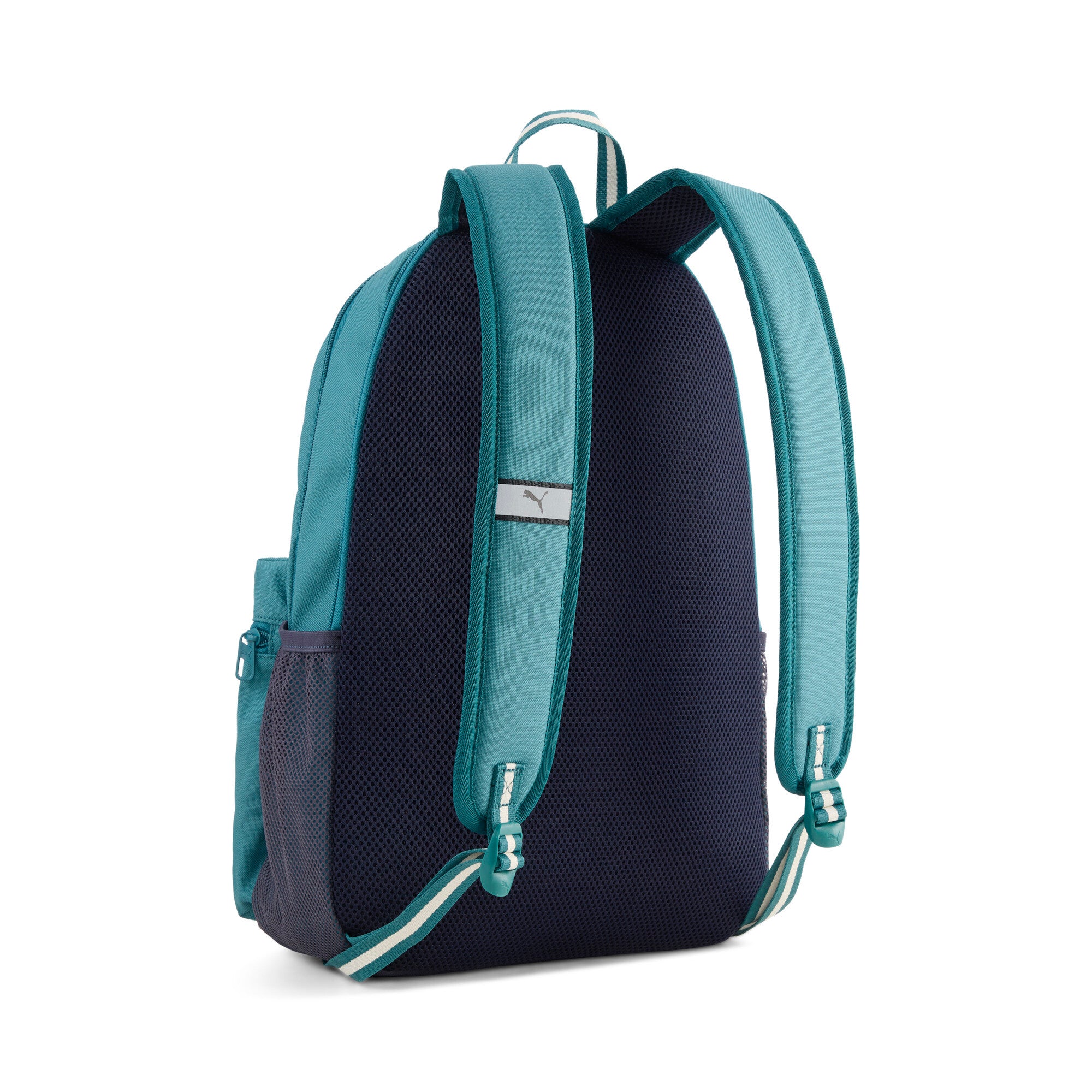 PUMA phase 22L class backpack in emerald ice — back view