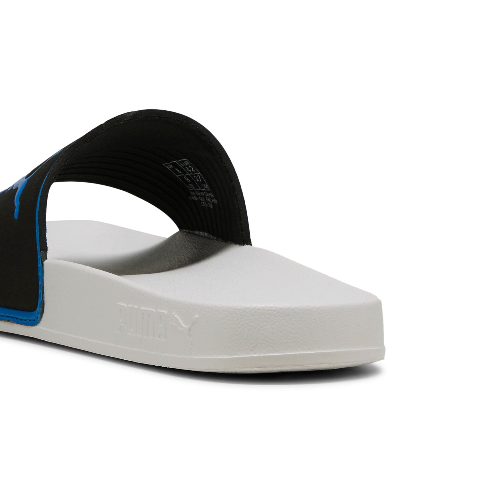 Puma leadcat 2.0 shower sandals in black and team - Back View