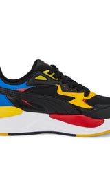 Puma x-ray speed jr puma black-spectra yellow in black - Side View 03