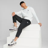Puma classics woven pants men in black - Model Shot 01