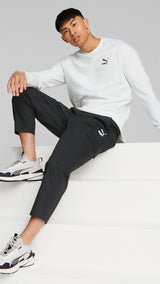 Puma classics woven pants men in black - Model Shot 01