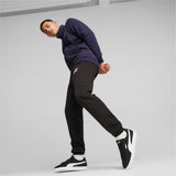 Puma smash 3.0 buck sneakers in black - Model Shot 02