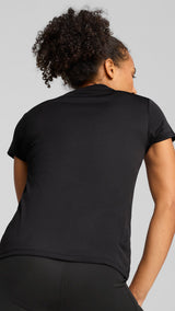 Puma graphics puma training tee in black - Model Shot 02