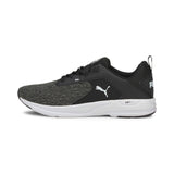 Puma comet 2 alt youth trainers in black - Side View 01