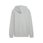 PUMA ESSENTIALS ELEVATED hoodie in light gray heather - light gray heather