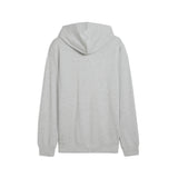 PUMA ESSENTIALS ELEVATED hoodie in light gray heather - light gray heather