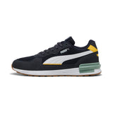 Puma graviton trainers in black - Side View 01