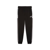 PUMA ESSENTIALS block sweatpants - black