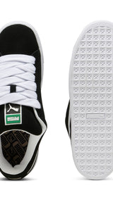 Puma suede XL sneakers in black and white - Side View 02