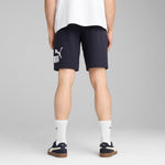 Puma essentials big no. 1 logo 10" shorts in new navy - Model Shot 02