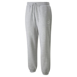 Puma classics sweatpants men in black - Front View
