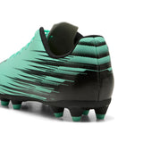 PUMA ATTACANTO II fg/ag football boots men in green and black — back view