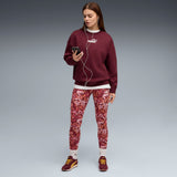 PUMA ESSENTIALS nature 2.0 leggings - ruby shimmer