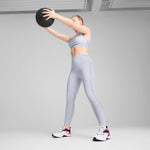 Puma lace high-waisted 7/8 tights in cool weather - Model Shot 03