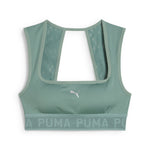 Puma move lace bra in green moon - Front View