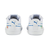 Puma smash v2 home school sneakers babies in white - Back View