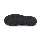 Puma mayze stack suede sneakers in black - Side View 02