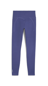 Puma CLOUDSPUN soft high-waist tights in blue crystal - Back View