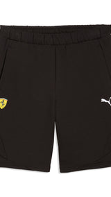 PUMA scuderia ferrari PM1 shorts men in black — front view