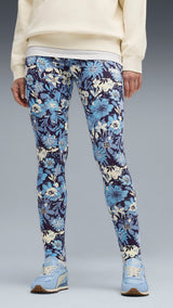 PUMA ESSENTIALS nature 2.0 leggings - cool blue