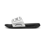 Puma royalcat comfort 2 slides in white and black - Side View 02
