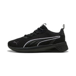 Puma Softride harli running shoes in black and cool weather - Side View 01