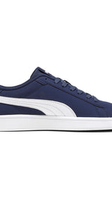 Puma smash 3.0 buck sneakers in black - Side View 03