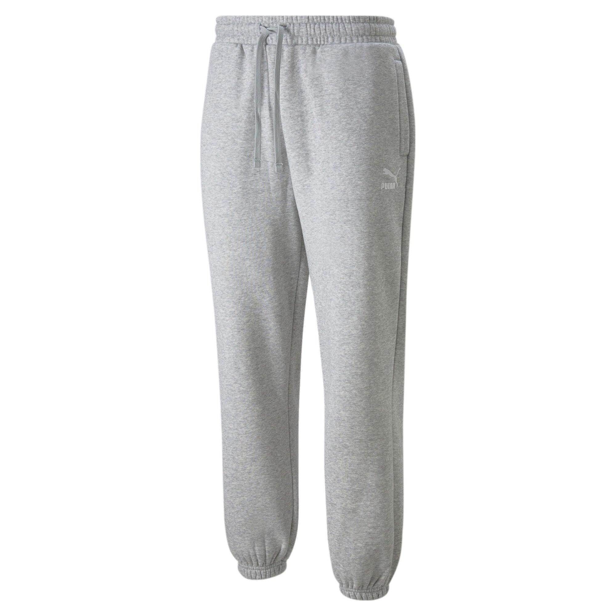 Puma classics sweatpants in gray - Front View