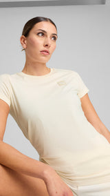 Puma ESS elevated tee in no dye - Model Shot 01
