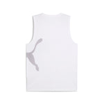 PUMA TRAIN ALL DAY big logo tank - white