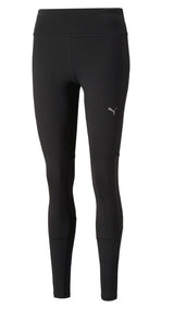 Puma running run favourite regular rise long leggings in black - Front View
