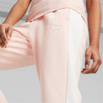 Puma iconic t7 women's track pants in pink - Model Shot 03
