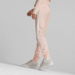 Puma classics t7 track pants youth in pink - Model Shot 03