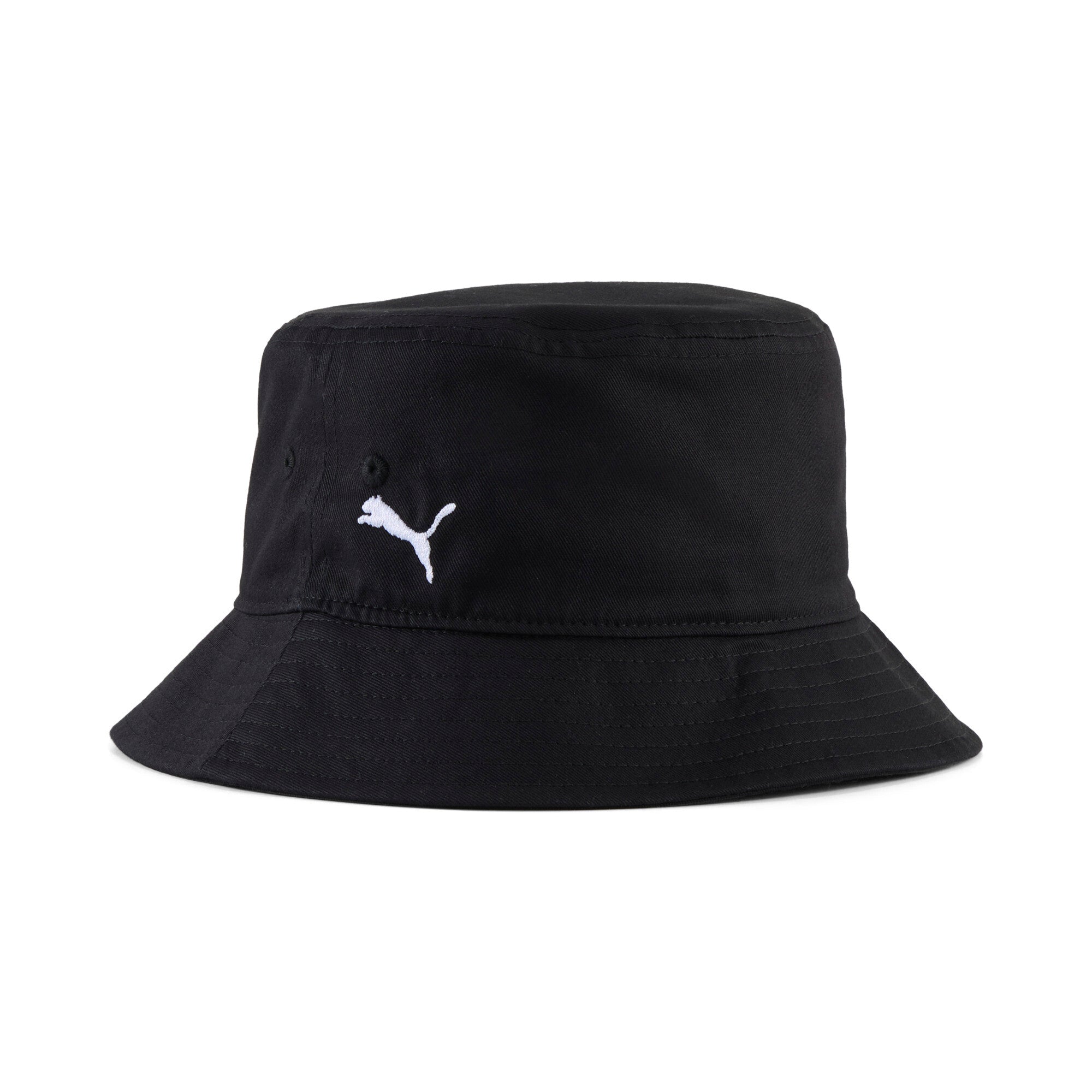PUMA TotalEnergies CAF Africa Cup of Nations 2025 trophy bucket hat in black and white - Back View