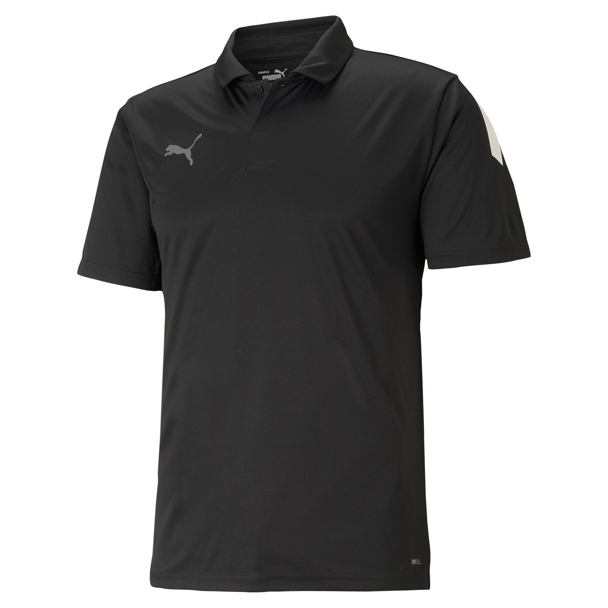 Puma football teamliga sideline polo shirt in blue - Front View