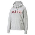 Puma x vogue hoodie women in gray - Front View